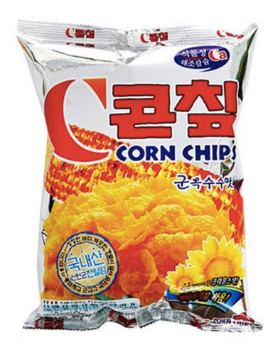 Snack Galleta Coreana De Maíz De Choclo Corn Chips Dulce