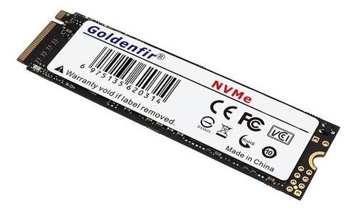 Ssd Goldenfir Nvme 1 Tb Cor Preto