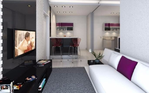 Imagem 2 de 11 de Flat Com 1 Quarto À Venda, Alto Da Glória
