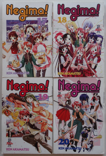 Negima! Magister Negi Magi Jbc Jan 2006-fev 2013 R$ 25,00 Cada Consulte A Disponibilidade Antes De Efetuar A Compra (Usado)