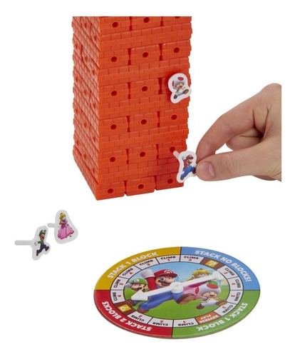 Jenga Super Mario Hasbro E9487