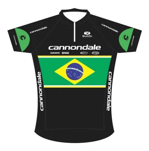 Camisa Befast Cannondale Brasil Pret Mtb Speed Bike Ciclismo