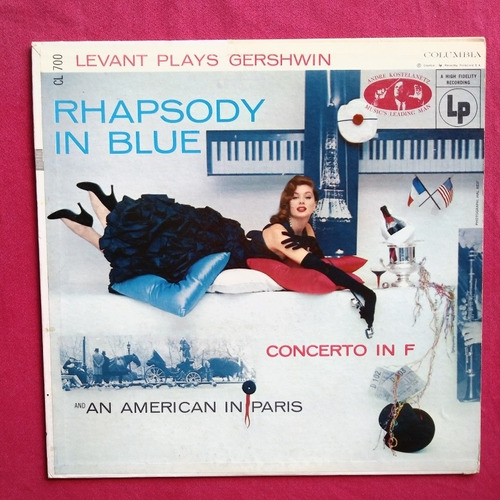 Levant Gershwin Rhapsody In Blue Concerto In F - Bueno