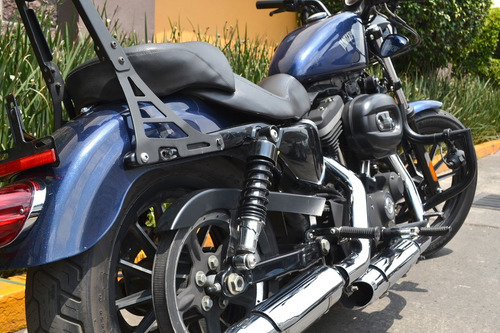Imagen 10 de 15 de Flamante Harley Sportster Iron 883 Impecable Nacional