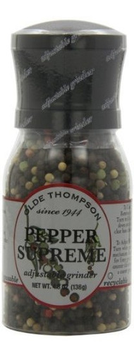 Olde Thompson Pepper Supremo, Grinders 4,8 Onzas (pack De 2)