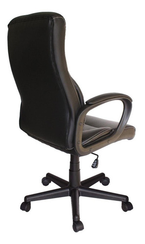 Imagen 3 de 3 de Silla de escritorio Econosillas Rimini ergonómica negra