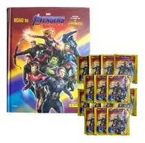 Comprar Álbum Pasta Dura Endgame + 50 Sobres De Estampas Panini