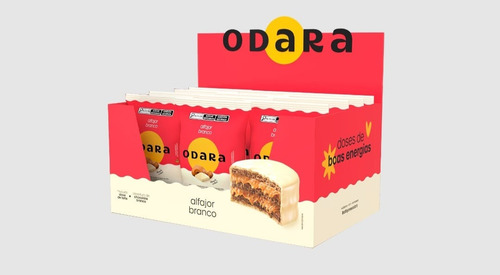 alfajor Odara caixa 65 g 12 u