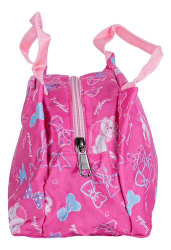 Kit Escolar Mochila Lonchera Lapicera Aristogatos Rosa