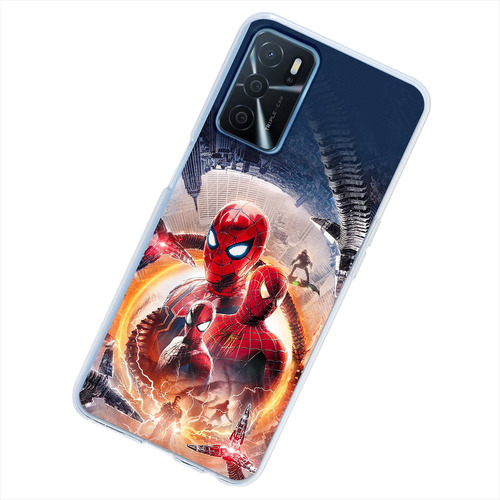 Funda Para Oppo Spiderman Doctor Octopus Marvel Doc Ock