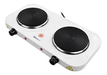 Comprar Parrilla Eléctrica de 2 Quemadores Koblenz PEKM-2000 HG 2 Quemadores de Hierro de 5 Niveles de Calentamiento, Discos de Hierro, 2000W Blanca 127V