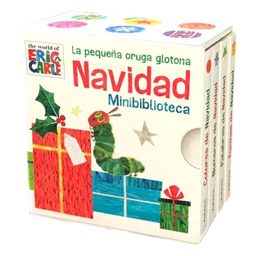 Pequeña Oruga Glotona Navidad Minibiblioteca,la - Eric Carle