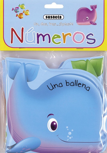 Números - Un Dos Tres ¡splash! / Libro De Baño