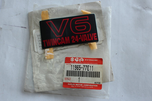 Emblema  V6 Twincan 24-valve  Grand Vitara Xi7