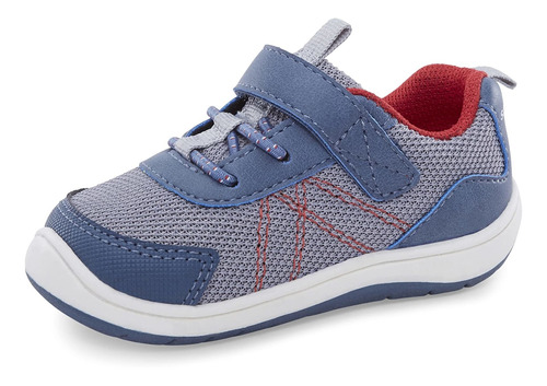 Stride Rite 360 Tenis Carson Unisex Para Nios, Gris, 3 Infan