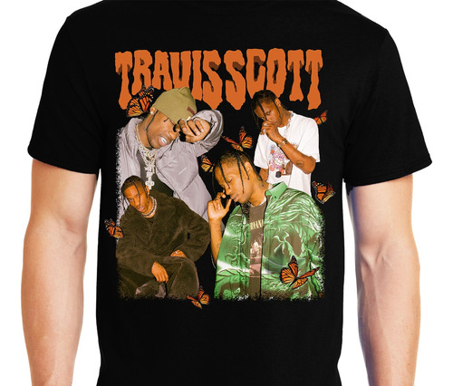 Travis Scott- Rap- Rapero - Hip Hop - Poleras