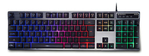 Teclado Gamer Fantech Sakura Edition Antighost Cuerpo Metal Color Del Teclado Black Idioma Español España