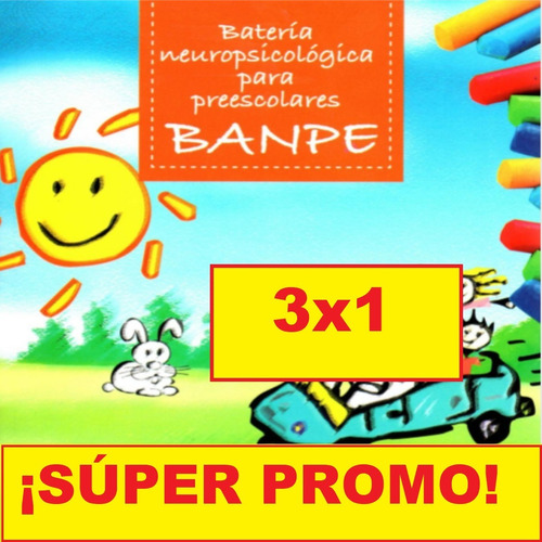 Test Banpe Batería Neuropsicológica Para Escolares Promo!!! (Reacondicionado)