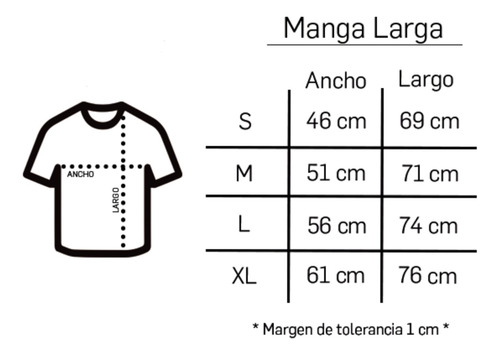 Polera Larga 30 Seconds To Mars 2024 Algodon Estampado