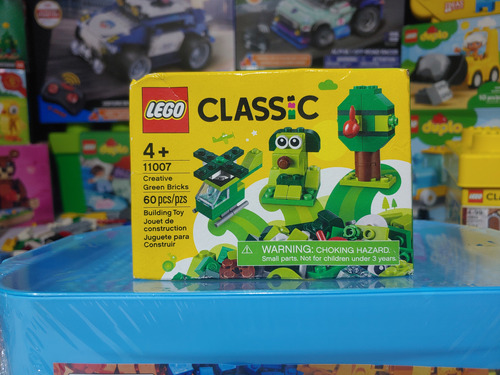 Lego Classic 11007 Creative Green Bricks 60 Pcs