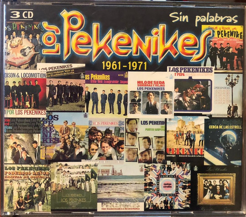 Los Pekenikes - Sin Palabras 1961-1971. 3 X Cd, Compilación.