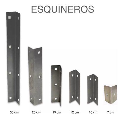 Fleje Esquinero Elevate Alto 20 Cm Sin Pintar Sin Pintar
