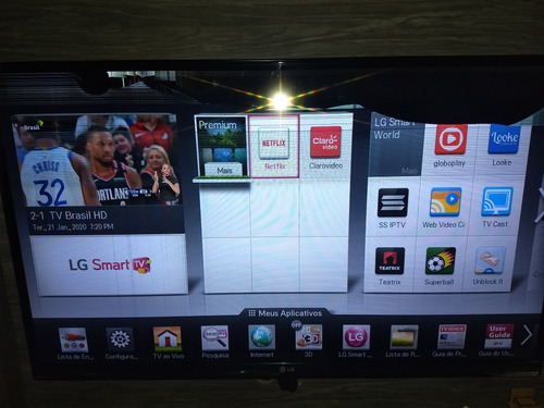 Smart Tv LG Led Full Hd 42 3d Com Defeito Display