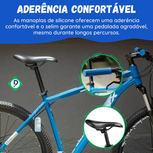 Imagem 5 de 8 de Bike Trinx M100 Max 15 Shimano Tourney Freio Disco Mecânico