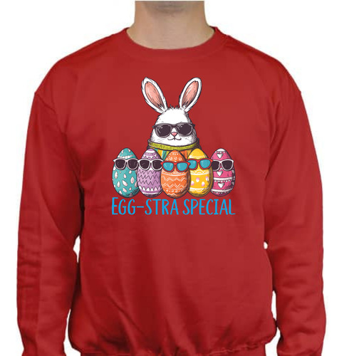 Sudadera Cuello Redondo Egg-stra Special Pascua