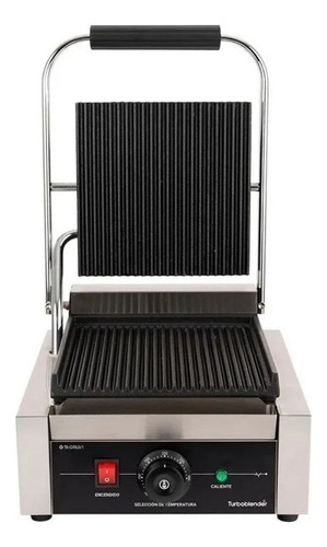 Plancha Grill Doble Contacto Panini Turboblender Tb-grillv1