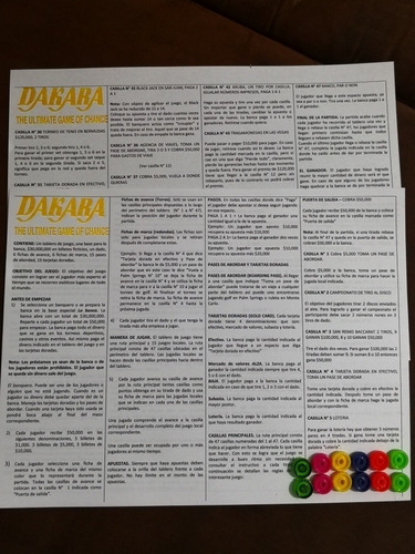 Dakara - Juego De Mesa Custom Hecho En Mexico Premium (Reacondicionado)