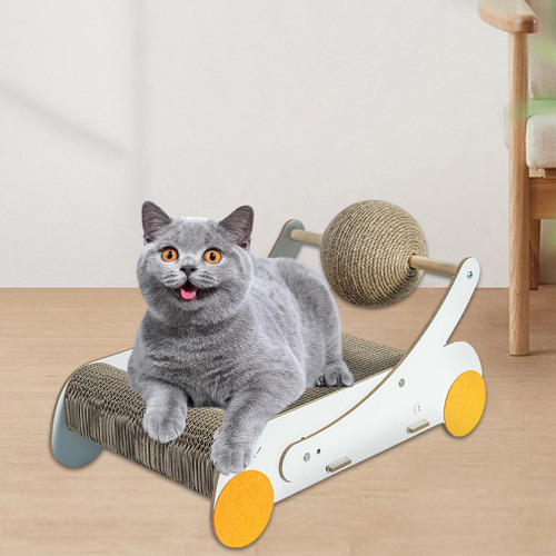 Rascador Para Gatos Con Bola, Protector De Muebles, Juguetes