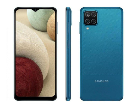 Smartphone Samsung Galaxy A12 64gb A125m Azul