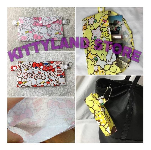 Bolsa Porta Cubrebocas Hello Kitty 