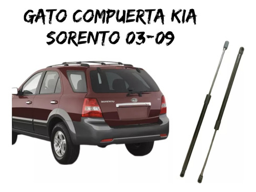 Gato Compuerta Kia Sorento Año 2003 - 2009