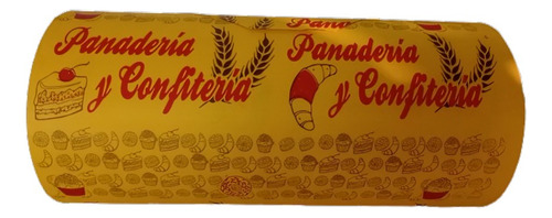 Bobina Rollo Empaque 40 Cm Panaderia Amarillo