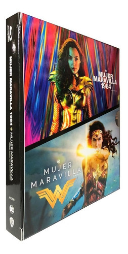 Mujer Maravilla 1 + 1984 Wonder Woman 2 Peliculas Blu-ray