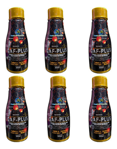 Jarabe Gaf Plus 300ml X6 - mL a $79