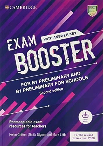 Exam Booster Preliminary & For Schools -st W/key/audio Kel E