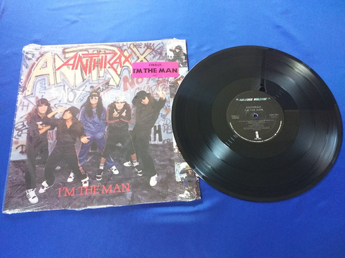 Anthrax I'm The Man Maxi Single Usa Importado