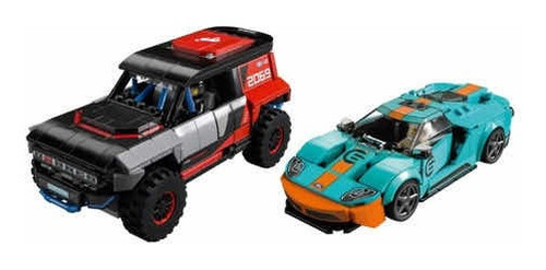 Lego 76905 Ford Gt Heritage Y Bronco R 660 Piezas