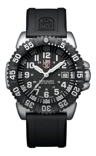 Reloj de pulsera Luminox 3151 de cuerpo color agua, analógico color $$$