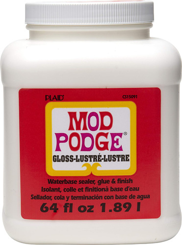 Sellador A Base De Agua Plaid: Craft Cs15091 Mod Podge, Con