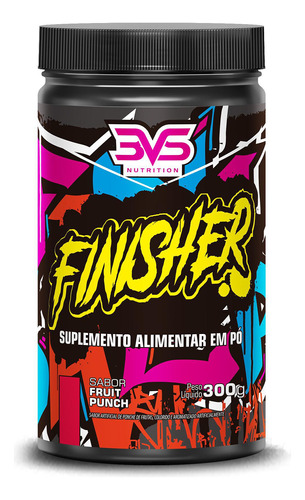 Finisher Fruit Punch 300g 3vs Nutrition Intra E Pós Treino