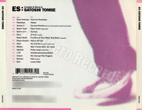 Satoshi Tomiie Es Cd 2005 Made In Usa Estándar (Usado)