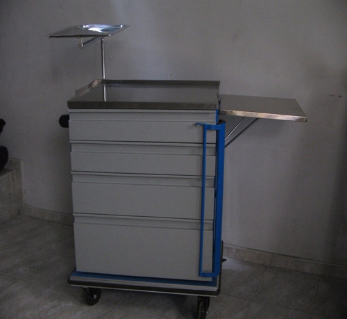 Carro De Paro Hospitalario De 4 - Unidad a $1500000