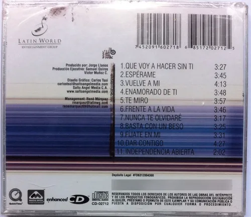 Víctor Muñoz. Cd Original, Nuevo
