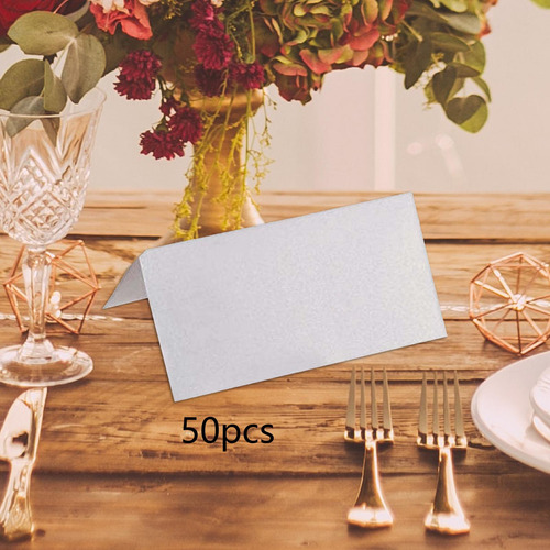 50x Tarjetas De Lugar De Boda Tarjetas De Mesa De Buffet