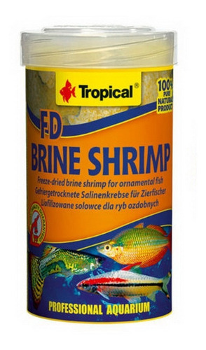 Ração Para Peixes Fd Brine Shrimp 8g Tropical