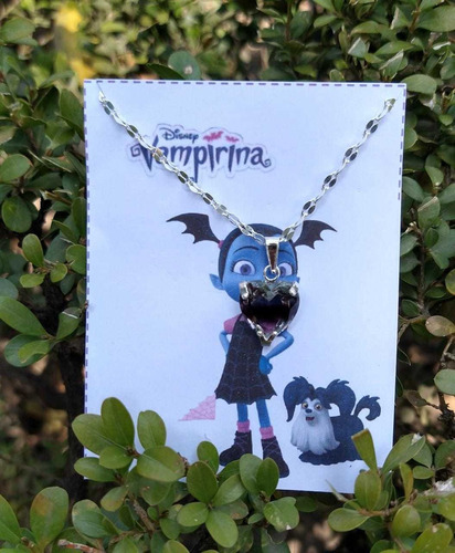 Collar De Vampirina En Plata .925